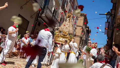 Procesión de Santa Ana desde la Catedral de Tudela con recorrido por el Casco Antiguo. JASMINA AHMETSPAHIC