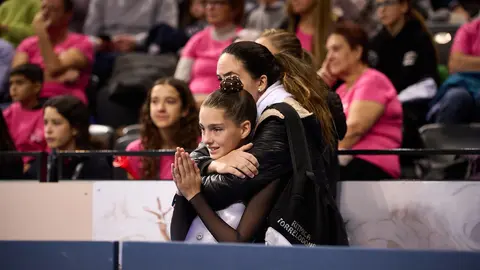 Campeonato Nacional de gimnasia rítmica en el Navarra Arena de Pamplona. PABLO LASAOSA