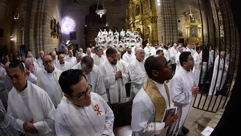 Misa de Despedida de don Francisco Pérez como Arzobispo de Pamplona y Tudela. ÍÑIGO ALZUGARAY