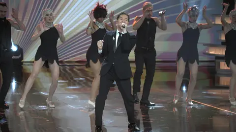 David Bisbal, durante los premios Goya.