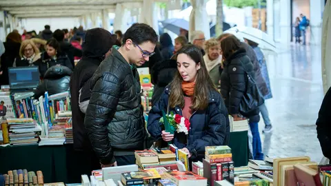 Feria del Libro y de la Flor en Pamplona. PABLO LASAOSA