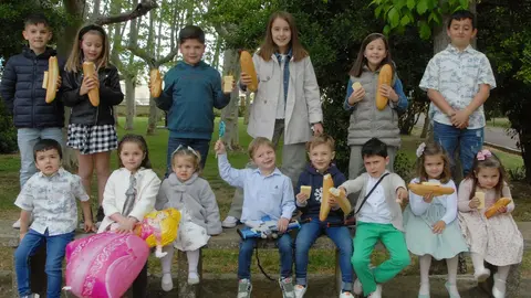 Celebración de San Marcos en Caparroso en la ermita de la Virgen del Soto. AMAYA LUQUI