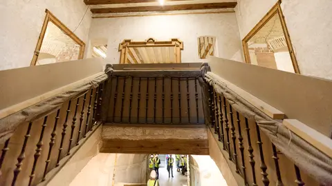 Obras de rehabilitación del Palacio del Marqués de Rozalejo. IÑIGO ALZUGARAY