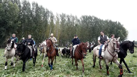 Ferias de Marcilla, una de las fiestas más importantes y tradicionales que tiene la localidad. EFE/ Jesus Diges
