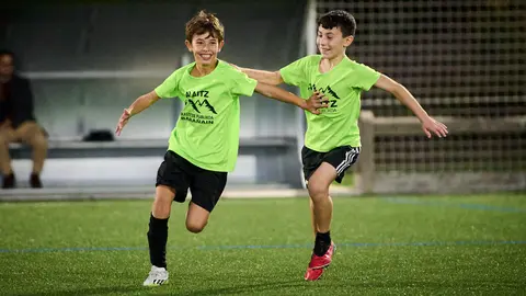 Partidos de la ronda previa y eliminatorios del Torneo Interescolar de Osasuna de la categoría 6º y 5º de Primaria. PABLO LASAOSA