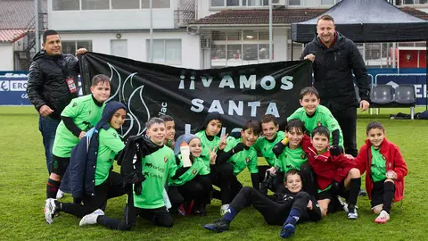 Final del XLII Torneo Interescolar de Osasuna en categoría benjamín mixto disputado en las instalaciones de Tajonar. IÑIGO ALZUGARAY