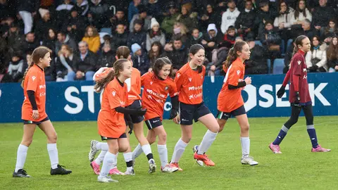Final del XLII Torneo Interescolar de Osasuna en categoría femenina disputado en las instalaciones de Tajonar. IÑIGO ALZUGARAY