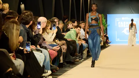 Desfile de la cuarta edición de la Fashion Creative protagonizadas por el alumnado y exalumnado de Creanavarra con colecciones únicas que exploran la moda desde diferentes perspectivas. IÑIGO ALZUGARAY
