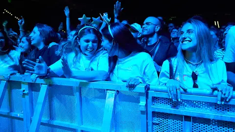 Concierto de Rigoberta Bandini en el pabellón Navarra Arena de Pamplona dentro de su gira Jesucrista Superstar Tour 2025. IÑIGO ALZUGARAY