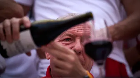 Sexta corrida de la Feria del Toro de San Fermín 2025 con toros de José Escolar para Rafaelillo, Fernando Robleño y Juan de Castilla. PABLO LASAOSA