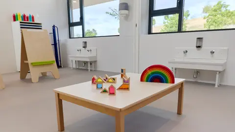 Nueva escuela Infantil Egunsenti en Erripagaña. IÑIGO ALZUGARAY