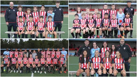 Presentación del Club Deportivo Azkarrena de la temporada 2025-2026. AMAYA LUQUI