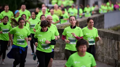 VII Carrera Popular Solidaria '+e', organizada por el Teléfono de la Esperanza de Navarra. PABLO LASAOSA