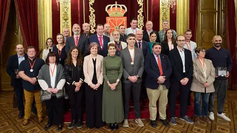 La presidenta Mar&iacute;a Chivite preside la entrega de Medallas al M&eacute;rito Deportivo 2025 en Navarra. I&Ntilde;IGO ALZUGARAY