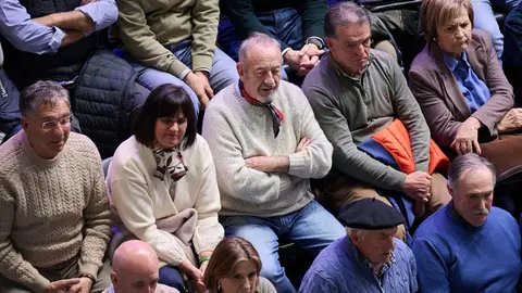 Final del XVI Campeonato de Parejas entre Altuna III-Ezkurdia y Laso-Albisu en el front&oacute;n del Navarra Arena. PABLO LASAOSA
