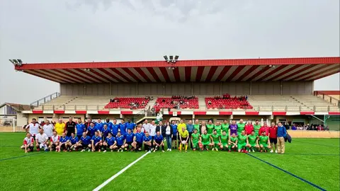 Inauguraci&oacute;n del campo de f&uacute;tbol de Castej&oacute;n. CEDIDA