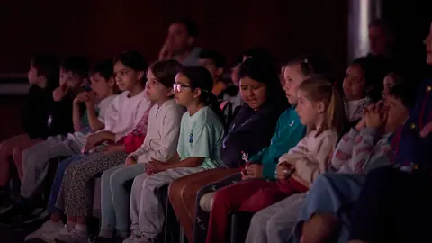La obra de teatro &ldquo;Yo quiero ser cient&iacute;fica&rdquo;, creada e interpretada por investigadoras de la Universidad P&uacute;blica de Navarra (UPNA), para el fomento de las vocaciones STEM en ni&ntilde;as. PABLO LASAOSA