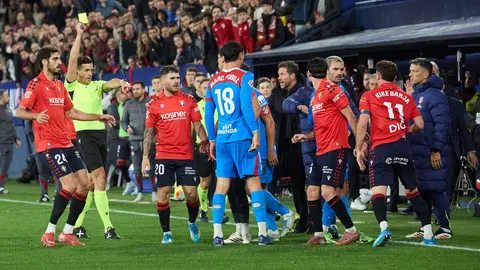 Partido de La Liga EA Sports entre CA Osasuna y Atl&eacute;tico Madrid disputado en el estadio de El Sadar en Pamplona. I&Ntilde;IGO ALZUGARAY