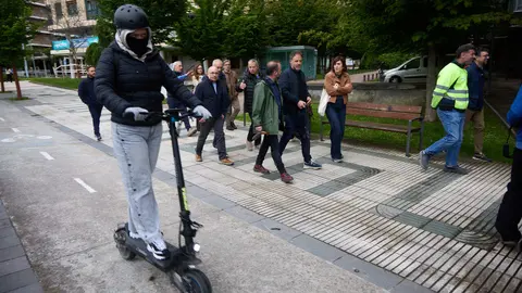 La Gerencia de Urbanismo y la Comisi&oacute;n de Urbanismo del Ayuntamiento visitan las obras de la tercera fase del proyecto Fuente del Hierro Verde. I&Ntilde;IGO ALZUGARAY