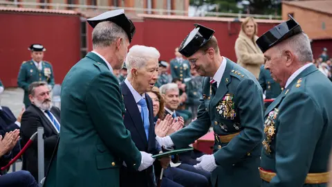 La Guardia Civil de Navarra celebra el 182 aniversario de su Fundaci&oacute;n en Pamplona. PABLO LASAOSA