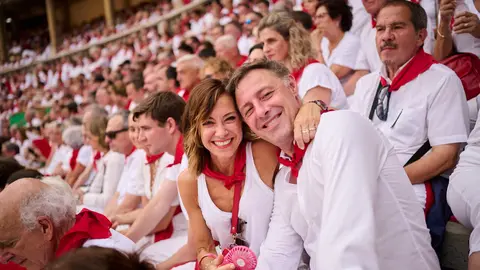 Tercera corrida de la Feria del Toro de Pamplona durante San Ferm&iacute;n 2026 de la ganader&iacute;a Victoriano del R&iacute;o para Alejandro Talavante, Roca Rey y David de Miranda. PABLO LASAOSA