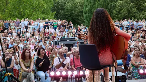 Concierto del grupo de flamenco Las Migas con el que se da inicio al ciclo Escena CIVICAN 2026. I&Ntilde;IGO ALZUGARAY