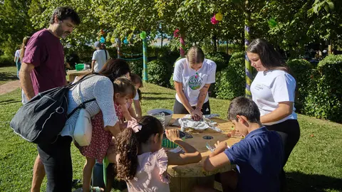 XI edici&oacute;n de la Feria Navarra Ecol&oacute;gica, en el Parque de los Sentidos de No&aacute;in. I&Ntilde;IGO ALZUGARAY