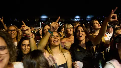 Concierto de Camela en el pabell&oacute;n Navarra Arena de Pamplona dentro de su Tour 2026 Camela + de 30. I&Ntilde;IGO ALZUGARAY