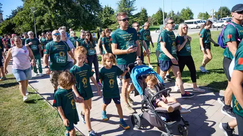 II Carrera Solidaria de la Guardia Civil de Navarra, a beneficio de Aspace, celebrada en Sarriguren. I&Ntilde;IGO ALZUGARAY