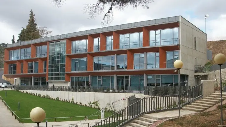 Edificio de la Mancomunidad de Montejurra en Estella.