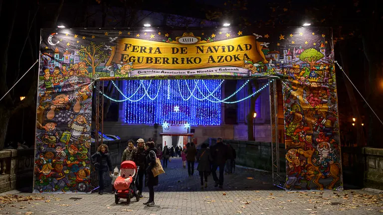 Feria de navidad de Pamplona en la plaza de toros. PABLO LASAOSA (12)