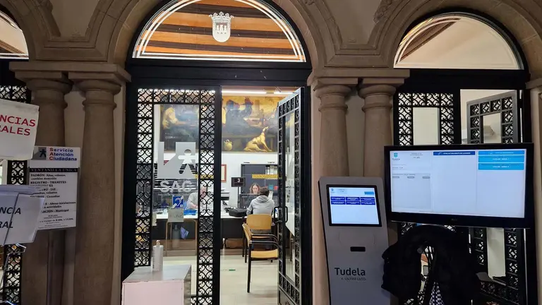 El Servicio de Atenci&oacute;n Ciudadana de Tudela incorporar&aacute; la cita previa desde el lunes. AYUNTAMIENTO DE TUDELA