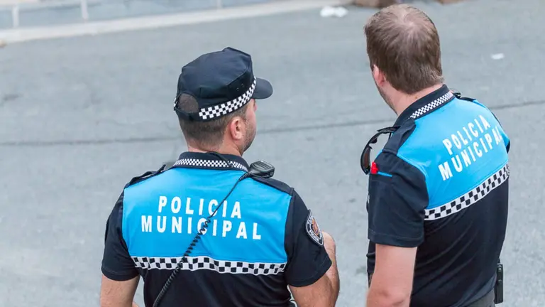 Imagen de archivo de la Polic&iacute;a Municipal de Tafalla. I&Ntilde;IGO ALZUGARAY