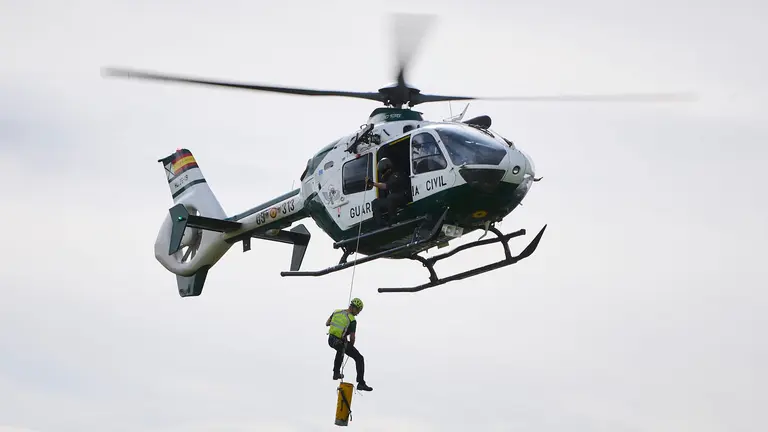 La Guardia Civil de Navarra celebra la I Jornada de Seguridad en la Monta&ntilde;a con la presencia del Grupo de Rescate e Intervenci&oacute;n en Monta&ntilde;a GREIM. PABLO LASAOSA