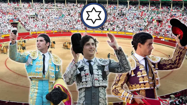 Viernes 12 de julio.  Feria del Toro de San Ferm&iacute;n 2024. Toros de Jandilla para Cayetano, Roca Rey y Pablo Aguado. NAVARRA.COM