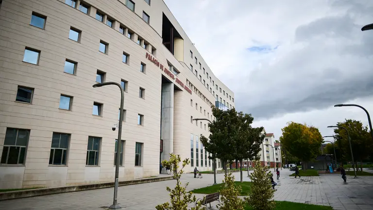 Vista del Palacio de Justicia en Pamplona. PABLO LASAOSA