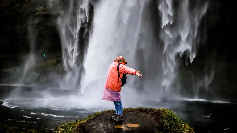 Espectaculares vistas de una cascada. CEDIDA