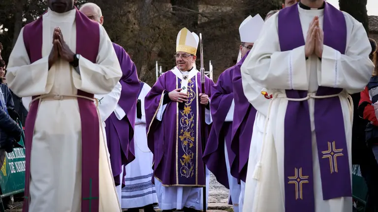 El arzobispo en imagen de archivo de las Javieradas 2025. EFE/Villar L&oacute;pez