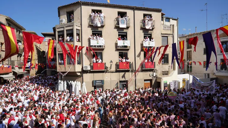 Cohete de Corella en 2024. CEDIDA