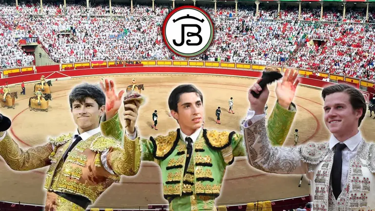 Sábado 5 de julio. Feria del Toro de San Fermín 2025. Novillada de la ganadería de Pincha para Aarón Palacio, El Mene y Bruno Martínez. NAVARRA.COM
