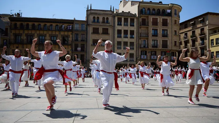 Chupinazo Estella 2025. I&Ntilde;IGO ALZUGARAY