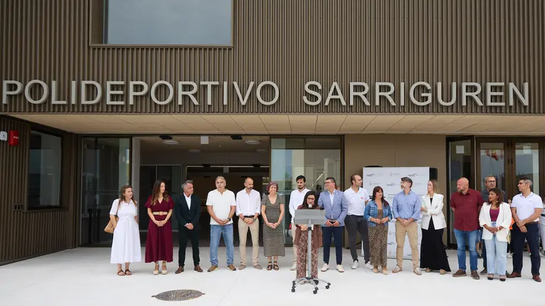 Inauguraci&oacute;n del Polideportivo de Sarriguren. I&Ntilde;IGO ALZUGARAY