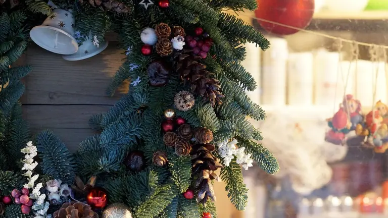 Imagen de archivo de un escaparate navideño. ARCHIVO