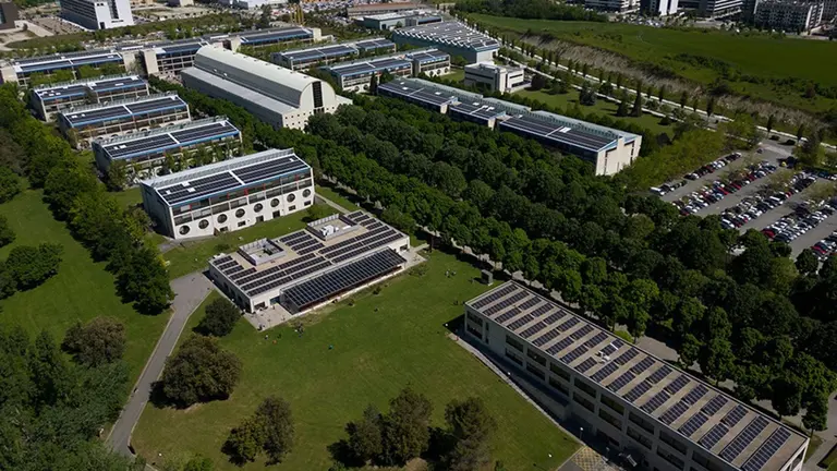 Vista del campus de la UPNA. UNIVERSIDAD PÚBLICA DE NAVARRA