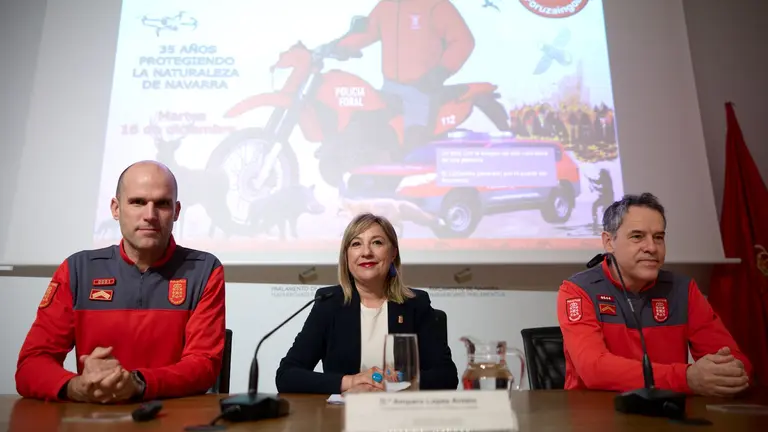 Celebraci&oacute;n de los 35 a&ntilde;os de la la Brigada de Protecci&oacute;n del Medio Ambiente de Polic&iacute;a Foral. GOBIERNO DE NAVARRA