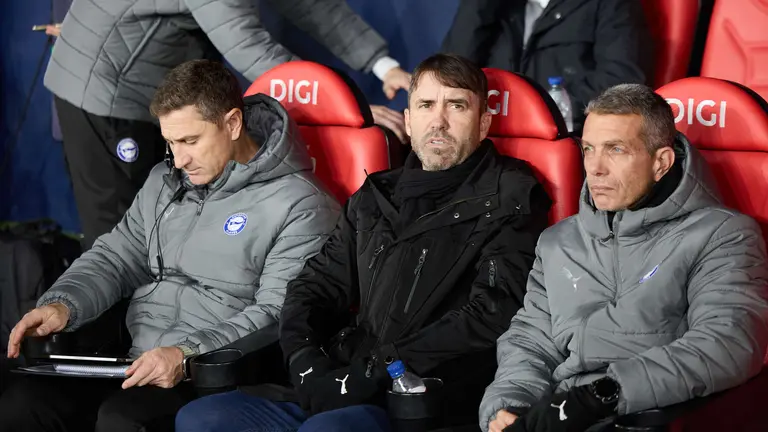 Eduardo Coudet (entrenador Deportivo Alav&eacute;s) durante el partido de La Liga EA Sports entre CA Osasuna y Deportivo Alav&eacute;s disputado en el estadio de El Sadar en Pamplona. I&Ntilde;IGO ALZUGARAY
