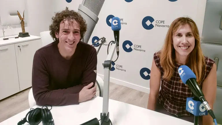 Ainara Armend&aacute;riz y Michel Gorena, impulsores y creadores del proyecto. LICEO MONJARD&Iacute;N