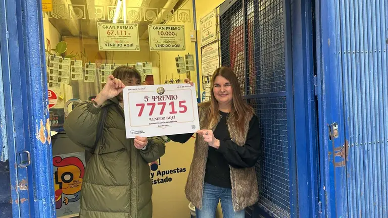 Administraci&oacute;n de Loter&iacute;a de la calle Mayor de Pamplona que ha vendido el 77.715. Navarra.com