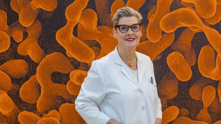 La Dra. Ana Pati&ntilde;o, directora de la Unidad de Medicina Gen&oacute;mica de la Cl&iacute;nica Universidad de Navarra. CL&Iacute;NICA UNIVERSIDAD DE NAVARRA