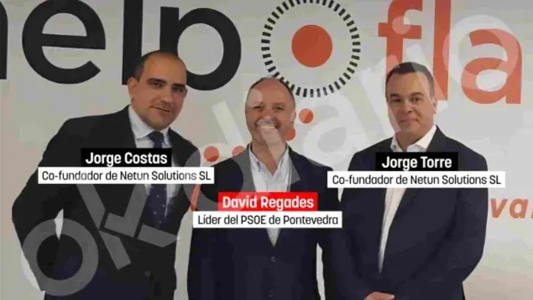 La empresa de la baliza V16 sobre el l&iacute;der del PSOE de Pontevedra: "&Eacute;l est&aacute; detr&aacute;s del proyecto". OK DIARIO